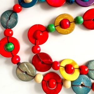 Handmade Wooden Necklace